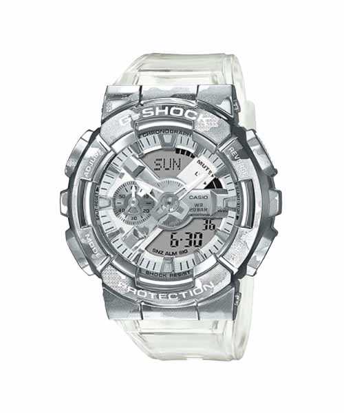 G-SHOCK นาฬิกาคาสิโอ พร้อมส่ง นาฬิกาข้อมือ นาฬิกาของแท้ ประกันศูนย์ CMG 1 ปี รุ่น GM-110SCM-1A