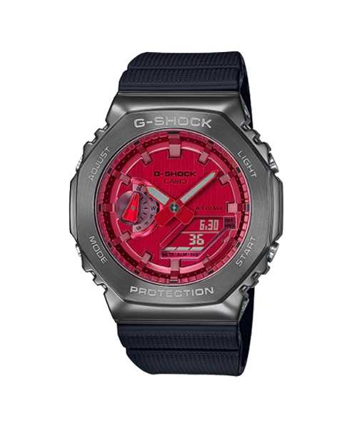 G-SHOCK นาฬิกาคาสิโอ พร้อมส่ง นาฬิกาข้อมือ นาฬิกาของแท้ ประกันศูนย์ CMG 1 ปี รุ่น GM-2100B-4A