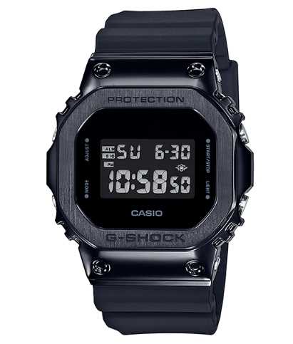 G-SHOCK นาฬิกาคาสิโอ พร้อมส่ง นาฬิกาข้อมือ นาฬิกาของแท้ ประกันศูนย์ CMG 1 ปี รุ่น GM-5600B-1