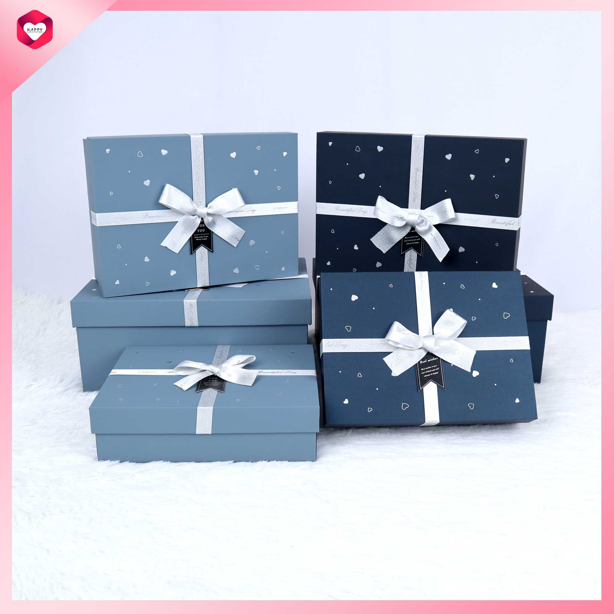 HappyLife Gift Box กล่องของขวัญ กล่องตุ๊กตา กล่องใส่ของอเนกประสงค์ รุ่น C61348-15T