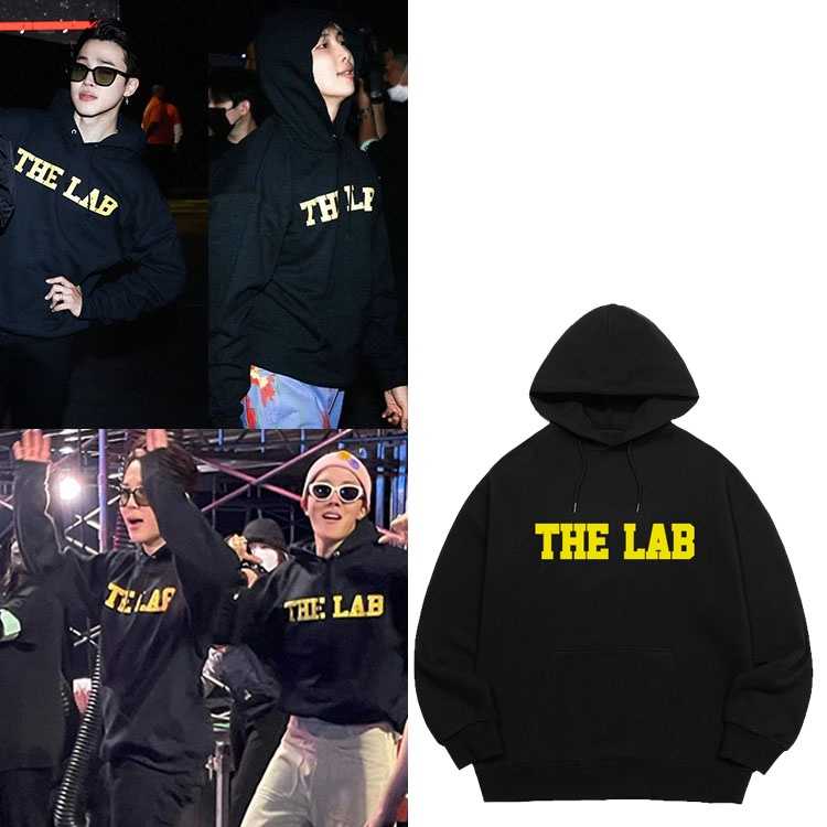 เสื้อฮู้ดแบบ BTS THE LAB