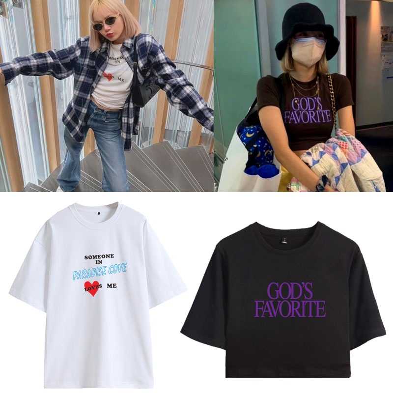 เสื้อยืด Lisa Blackpink