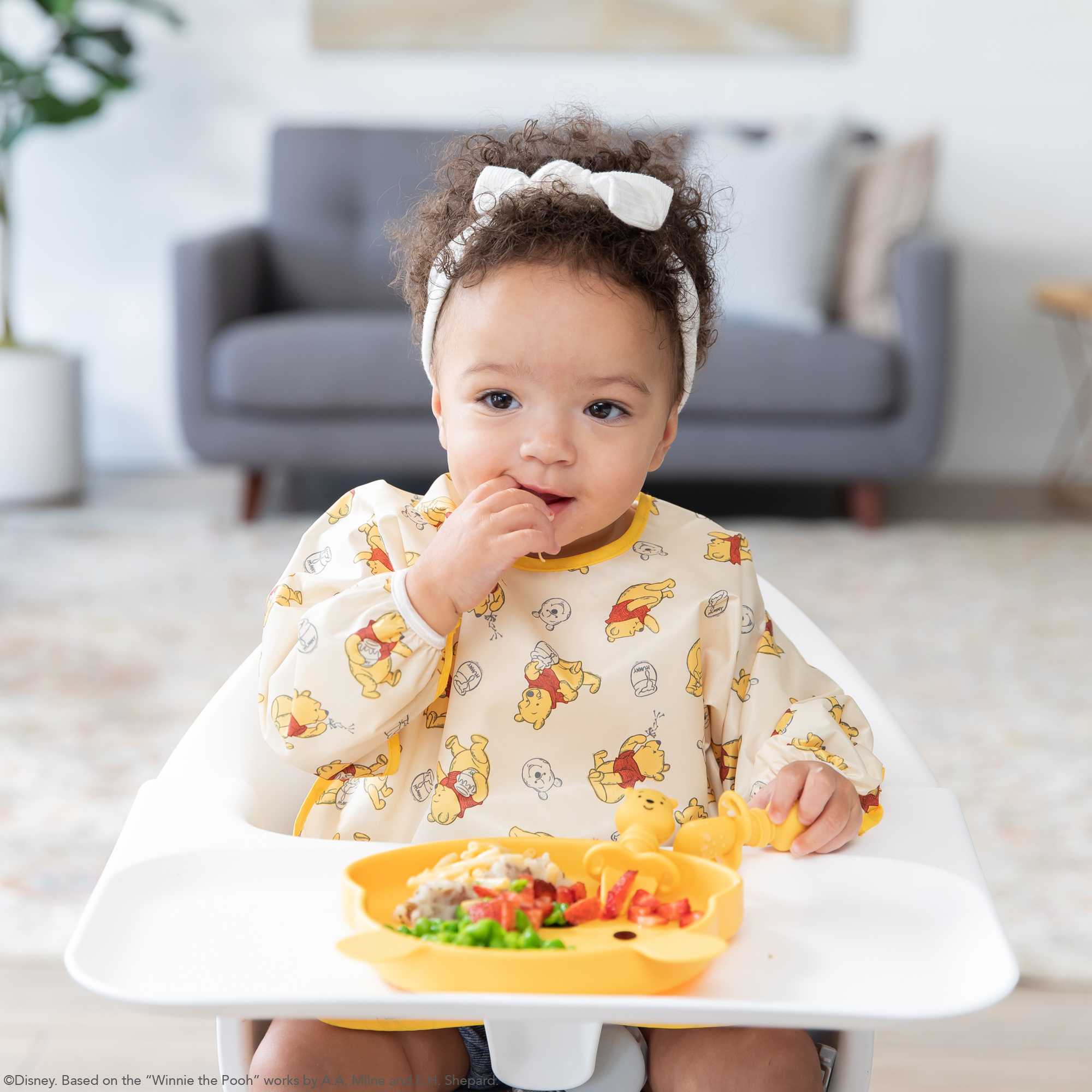 Bumkins ผ้ากันเปื้อนแขนยาว Collection Disney , Sanrio รุ่น Sleeve Bib 6-24 เดือน