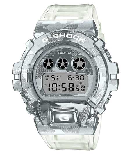 G-SHOCK นาฬิกาคาสิโอ พร้อมส่ง นาฬิกาข้อมือ นาฬิกาของแท้ ประกันศูนย์ CMG 1 ปี รุ่น GM-6900SCM-1