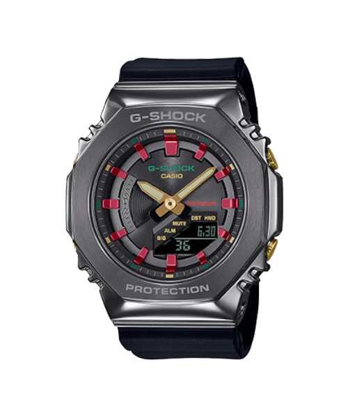 G-SHOCK นาฬิกาคาสิโอ พร้อมส่ง นาฬิกาข้อมือ นาฬิกาของแท้ ประกันศูนย์ CMG 1 ปี รุ่น GM-S2100CH-1A