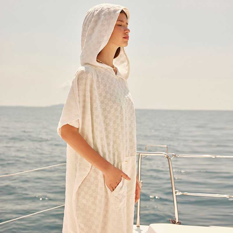 [Coralist Swimwear] เสื้อคลุมผ้าขนหนู รุ่น 'Kaia' สี Sunrise (CRBW130)