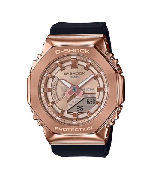 G-SHOCK นาฬิกาคาสิโอ พร้อมส่ง นาฬิกาข้อมือ นาฬิกาของแท้ ประกันศูนย์ CMG 1 ปี รุ่น GM-S2100PG-1A4