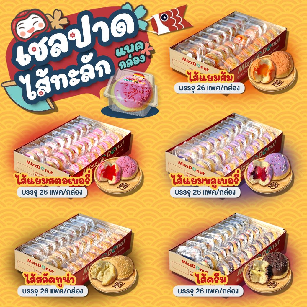 201 เชลปาดไส้แพคกล่อง (บรรจุ 26ชิ้น)