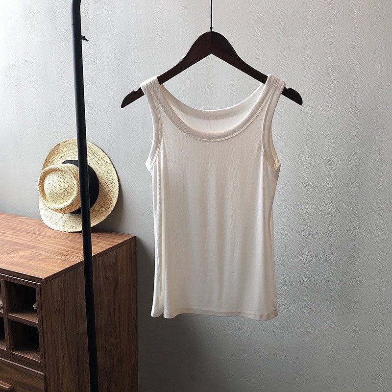 #BJtop2205 (390THB)—white//black— tanktop