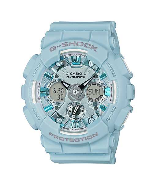 G-SHOCK นาฬิกาคาสิโอ พร้อมส่ง นาฬิกาข้อมือ นาฬิกาของแท้ ประกันศูนย์ CMG 1 ปี รุ่น GMA-S120DP-2A