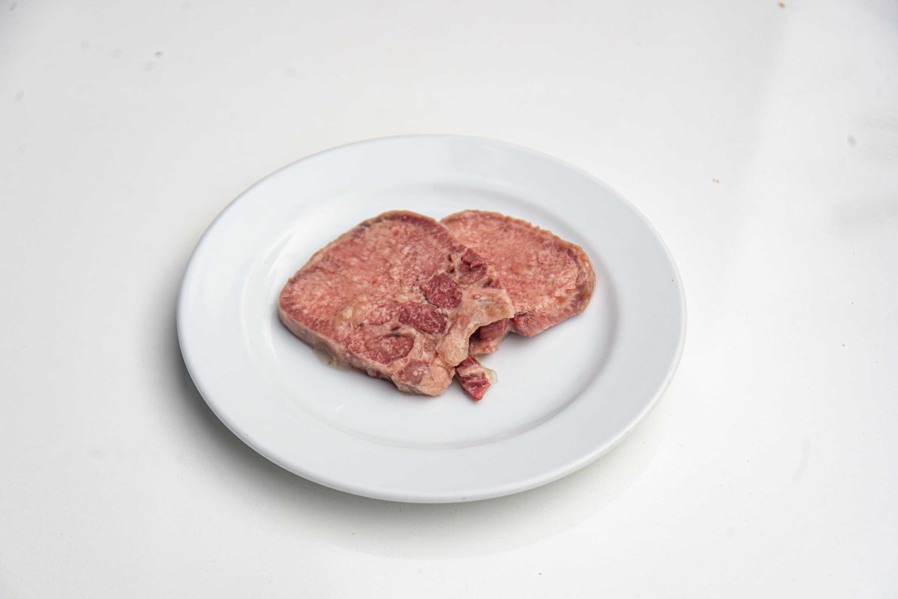 Topping : Grilled beef tongue 2pcs.