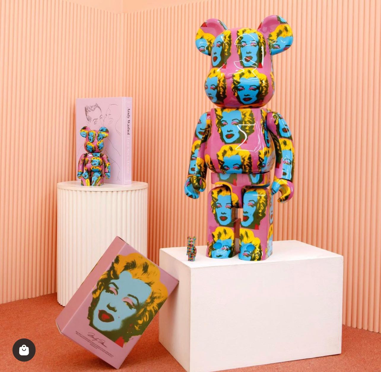 Bearbrick Andy Warhol’s Marilyn Monroe #2 1000%