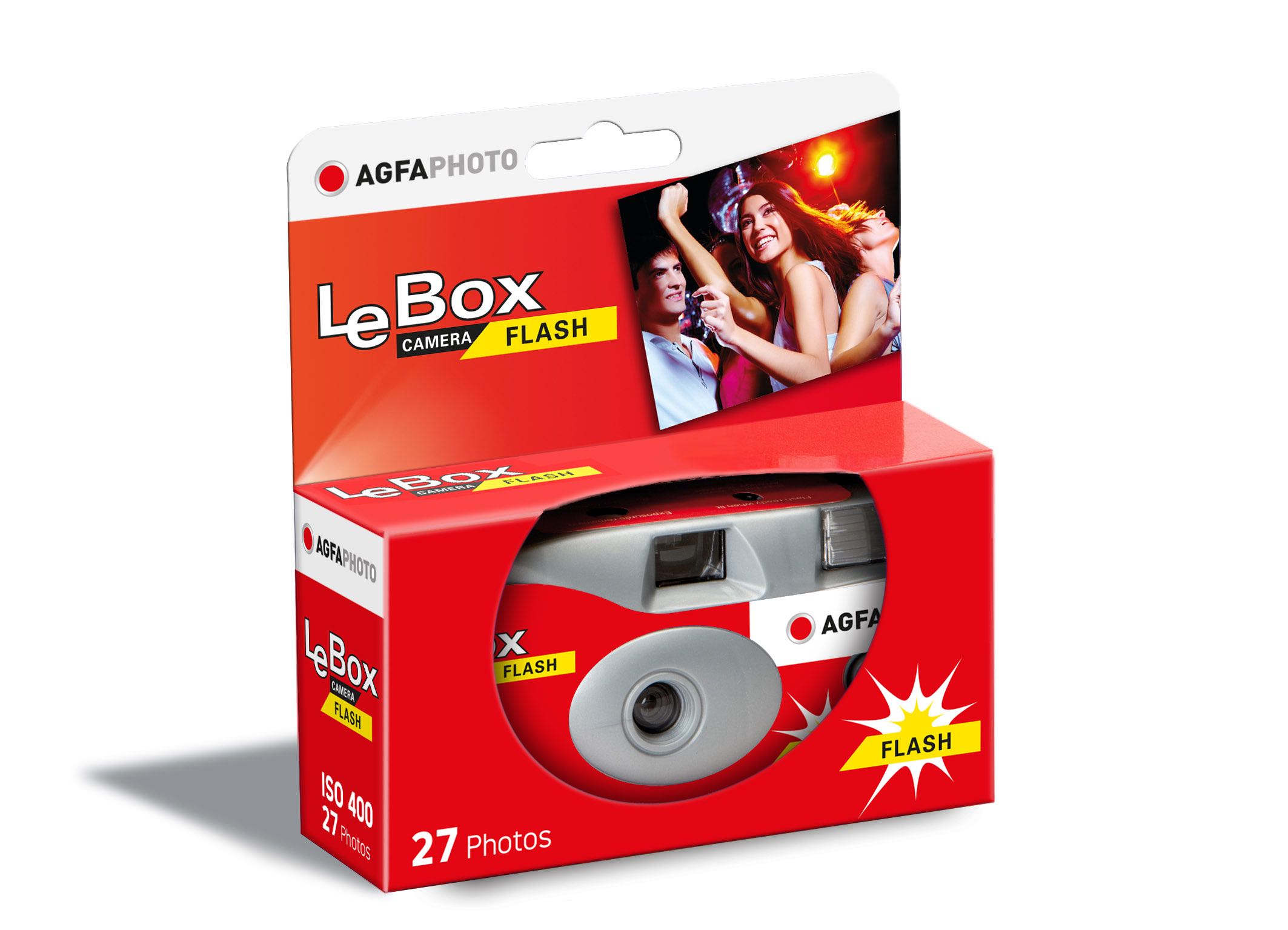 AGFA LeBox Flash กล้องฟิล์มใช้แล้วทิ้ง