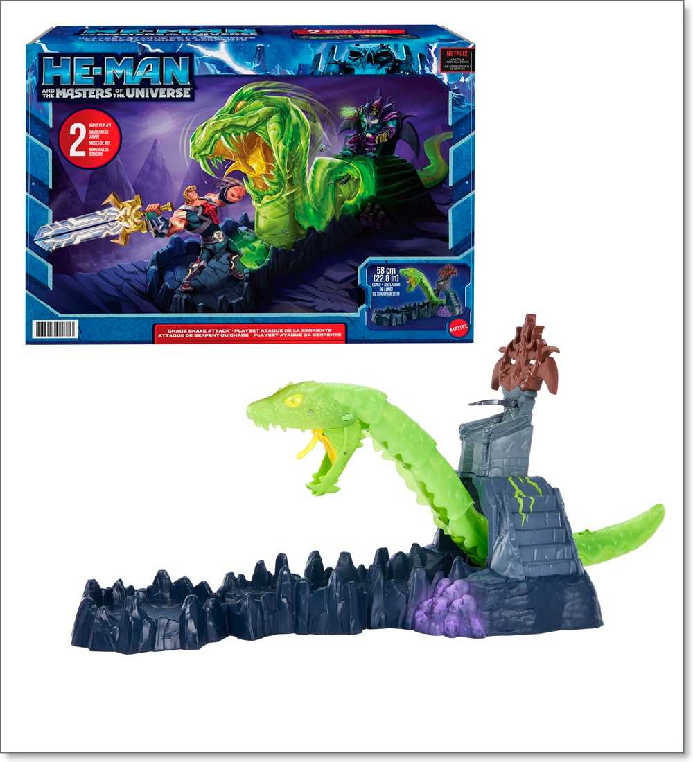He-Man and The Masters of the Universe Chaos Snake Attack Playset (HBL79)