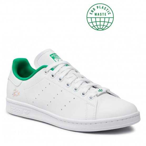 รองเท้า Adidas Stan Smith ส้นสีเขียว 
