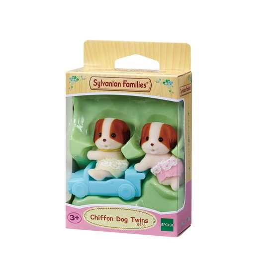 Sylvanian Families Chiffon Dog Twins / ซิลวาเนียน แฟมิลี่ ฝาแฝดชีฟอน