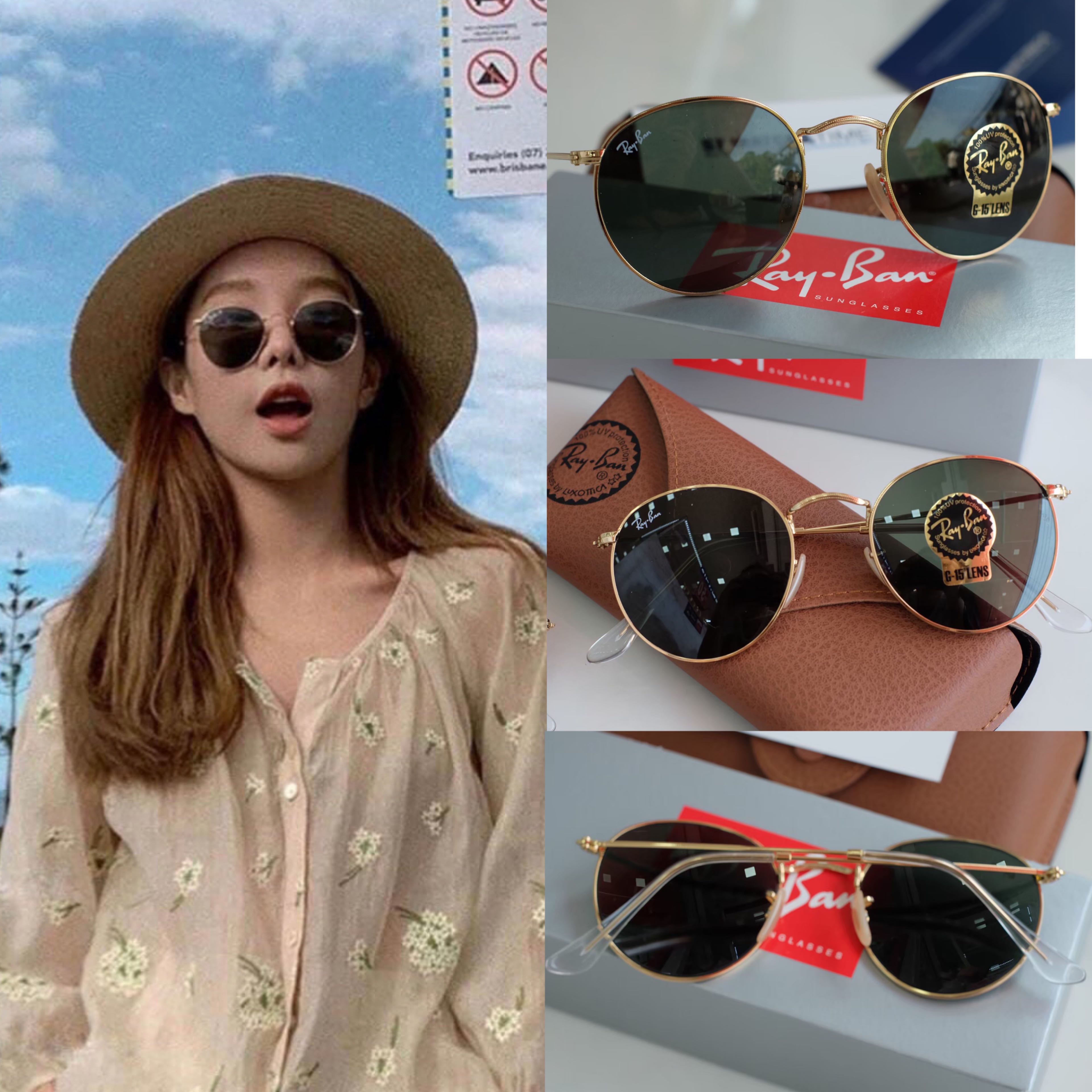 แว่นกันแดด  Ray-Ban RB3447 001
