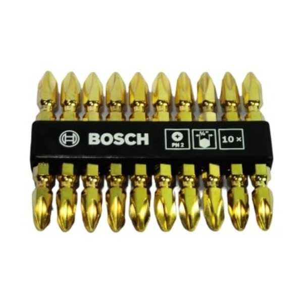 BOSCHดอกไขควงลม รุ่น : ดอกไขควงลม PH2x65mm  ขนาด : PH2 (+2) ยาว 65MM.