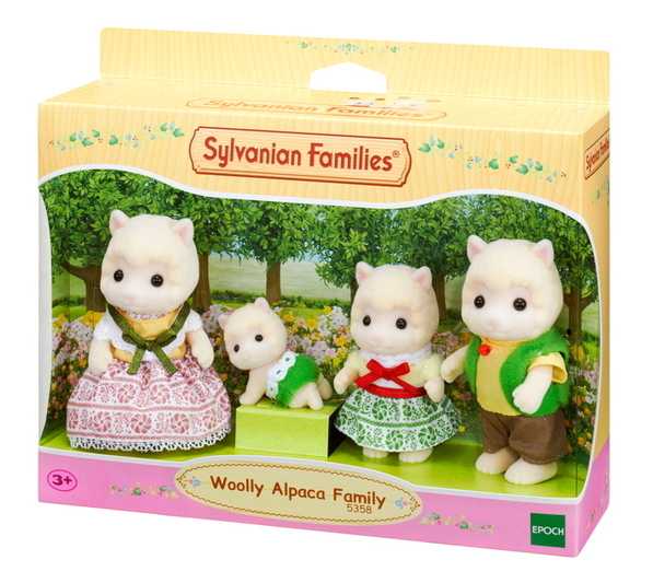 Sylvanian Families Woolly Alpaca Family / ซิลวาเนียน แฟมิลี่ ครอบครัวอัลปาก้า