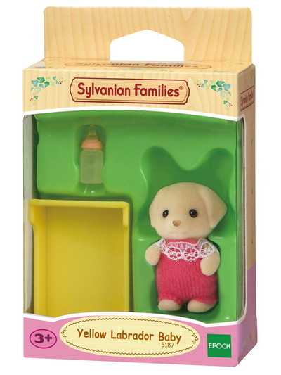 Sylvanian Families Yellow Labrador Baby / ซิลวาเนียน แฟมิลี่ เบบี้ เยลโล่ลาบราดอร์