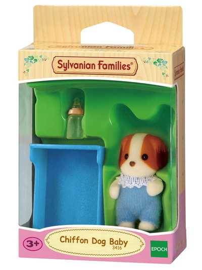 Sylvanian Families Chiffon Dog Baby / ซิลวาเนียน แฟมิลี่ เบบี้สุนัขชีฟอน
