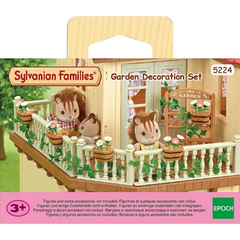 Sylvanian Families Garden Decoration Set / ซิลวาเนียน แฟมิลี่ ชุดตกแต่งสวน