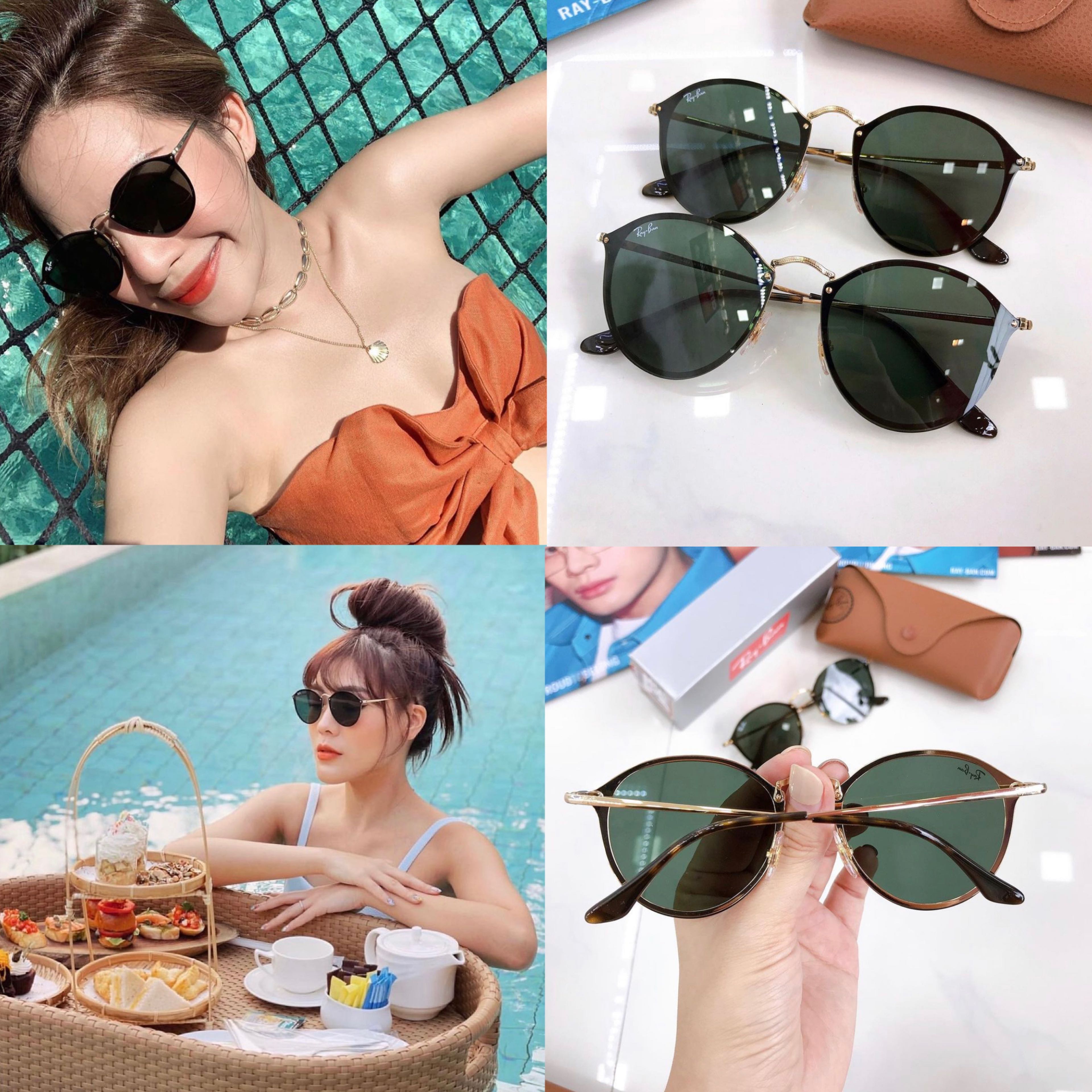 แว่นกันแดด  Ray-Ban RB3574N 001 71 59