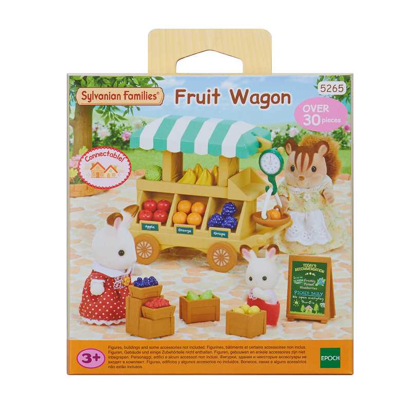 Sylvanian Families Fruit Wagon / ซิลวาเนียน แฟมิลี่ รถขายผลไม้