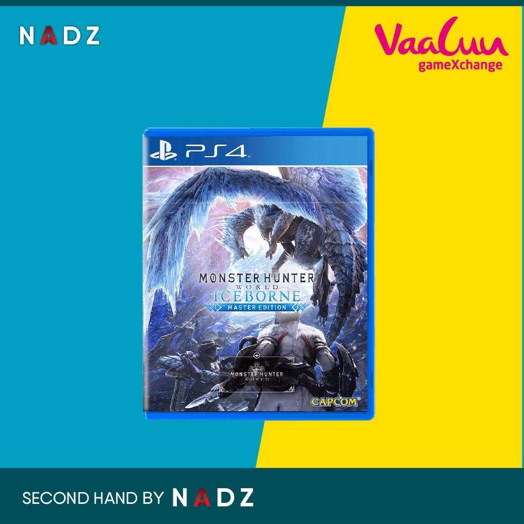 (USED)PS4: MONSTER HUNTER WORLD : ICEBORNE MASTER EDITION