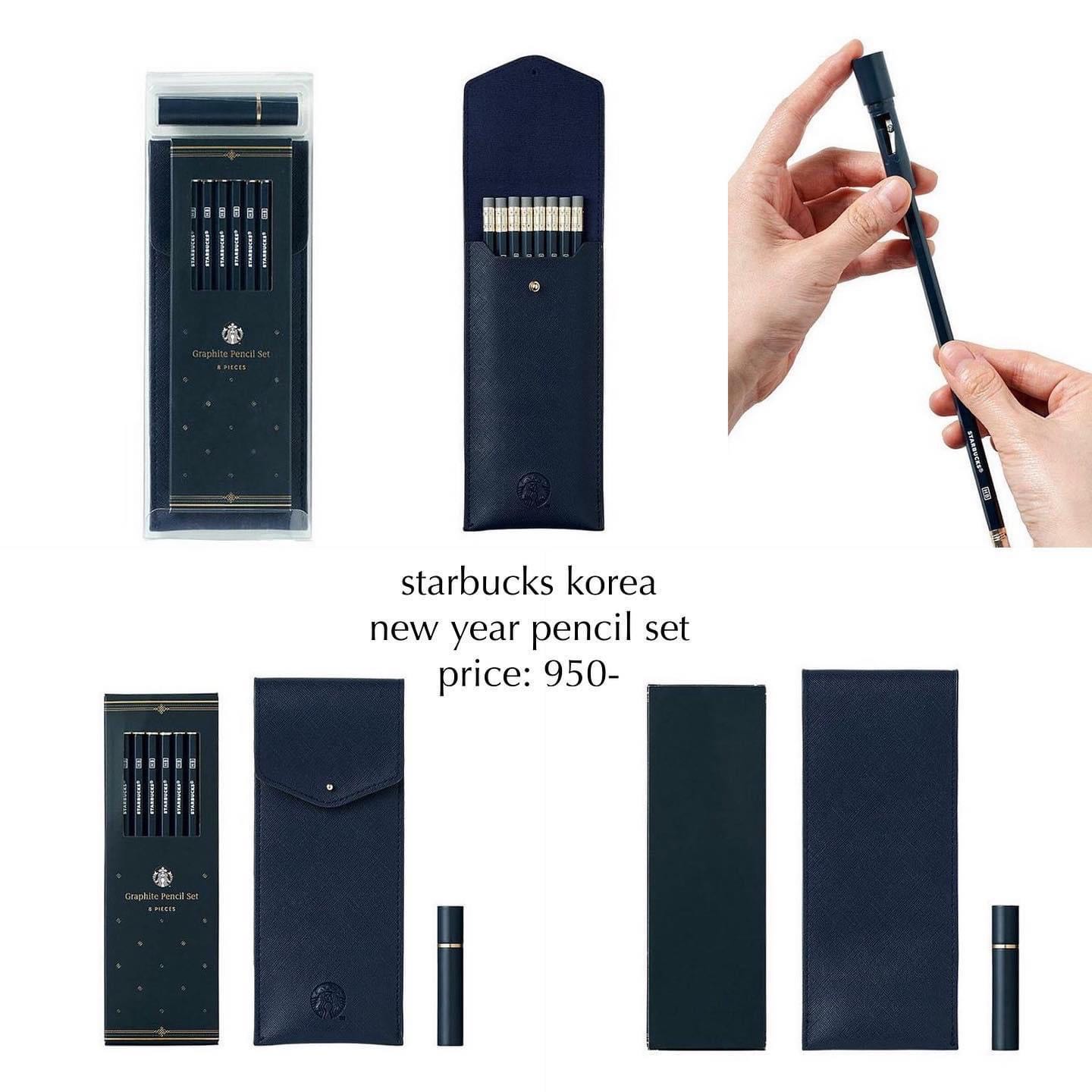 ♡starbucks korea new year pencil set