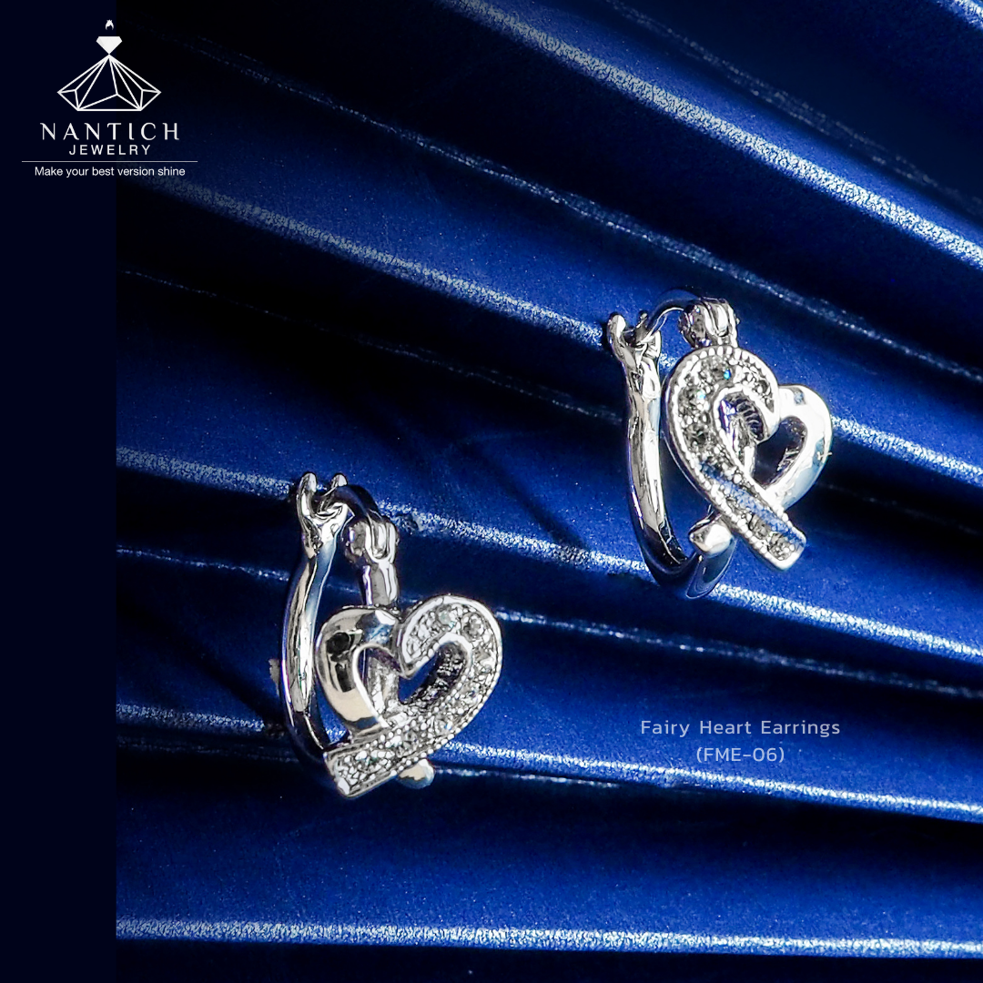 Fairy Heart Earrings (FME-06)