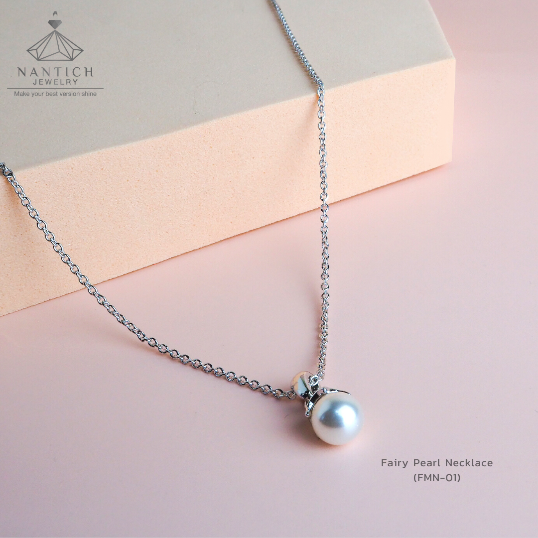 Fairy Pearl Necklace (FMN-01)
