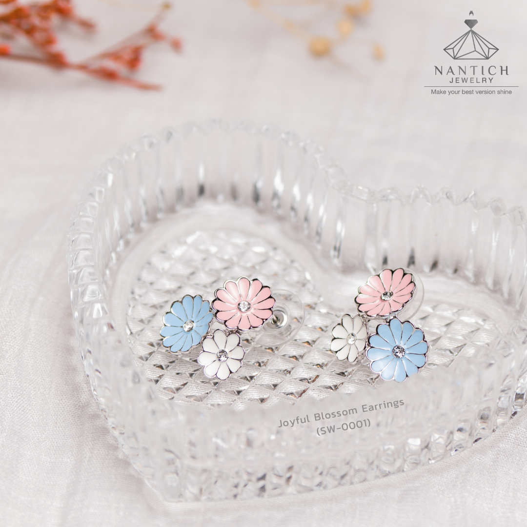 Joyful Blossom Earrings (SW-0001)