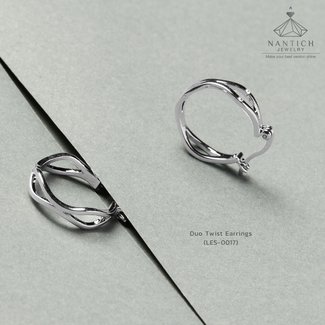 Duo Twist Earrings (LES-0017)