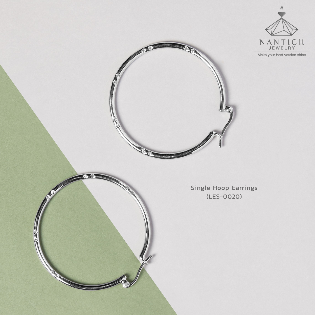 Single Hoop Earrings (LES-0020)