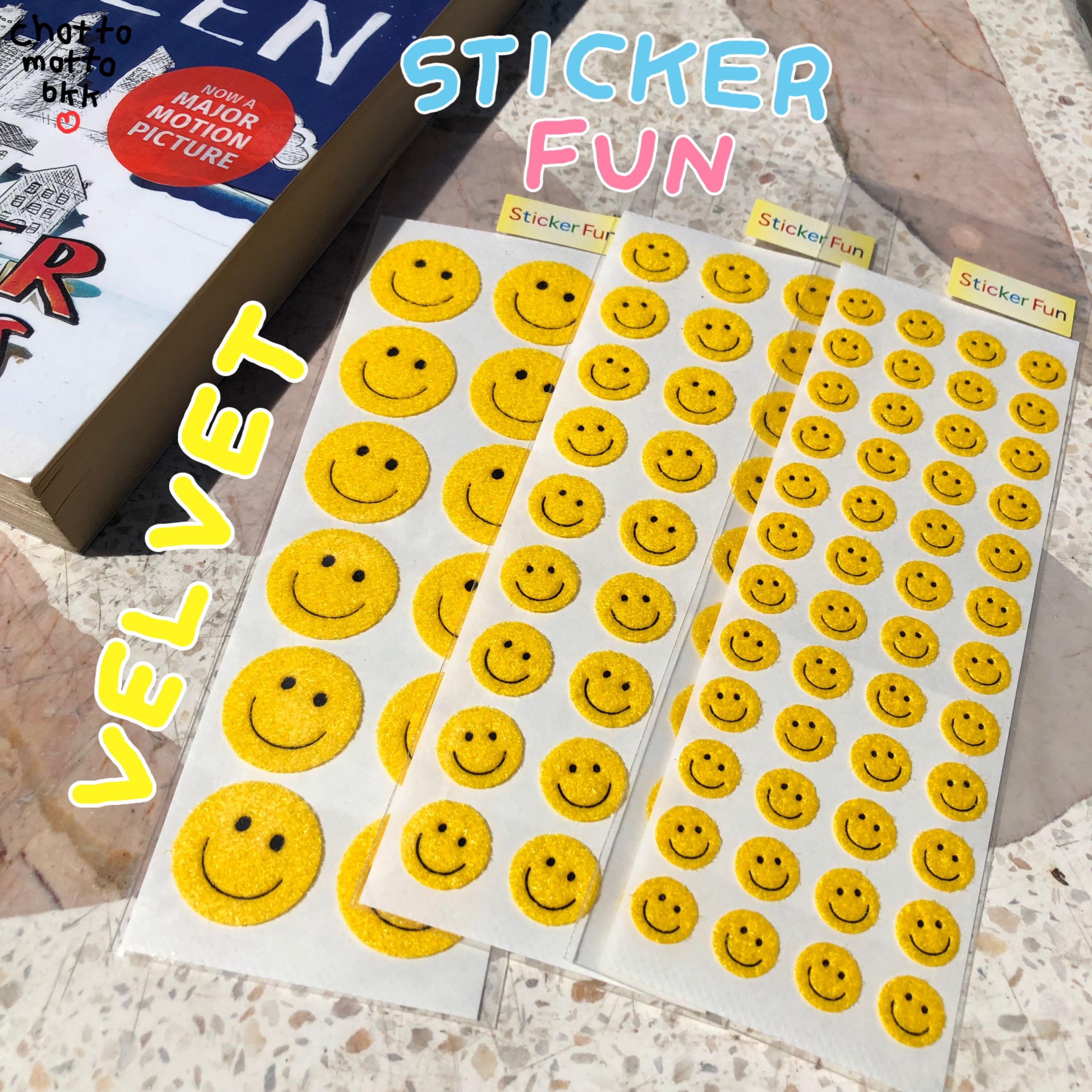 Sticker Fun - Sticker //เนื้อ velvet 