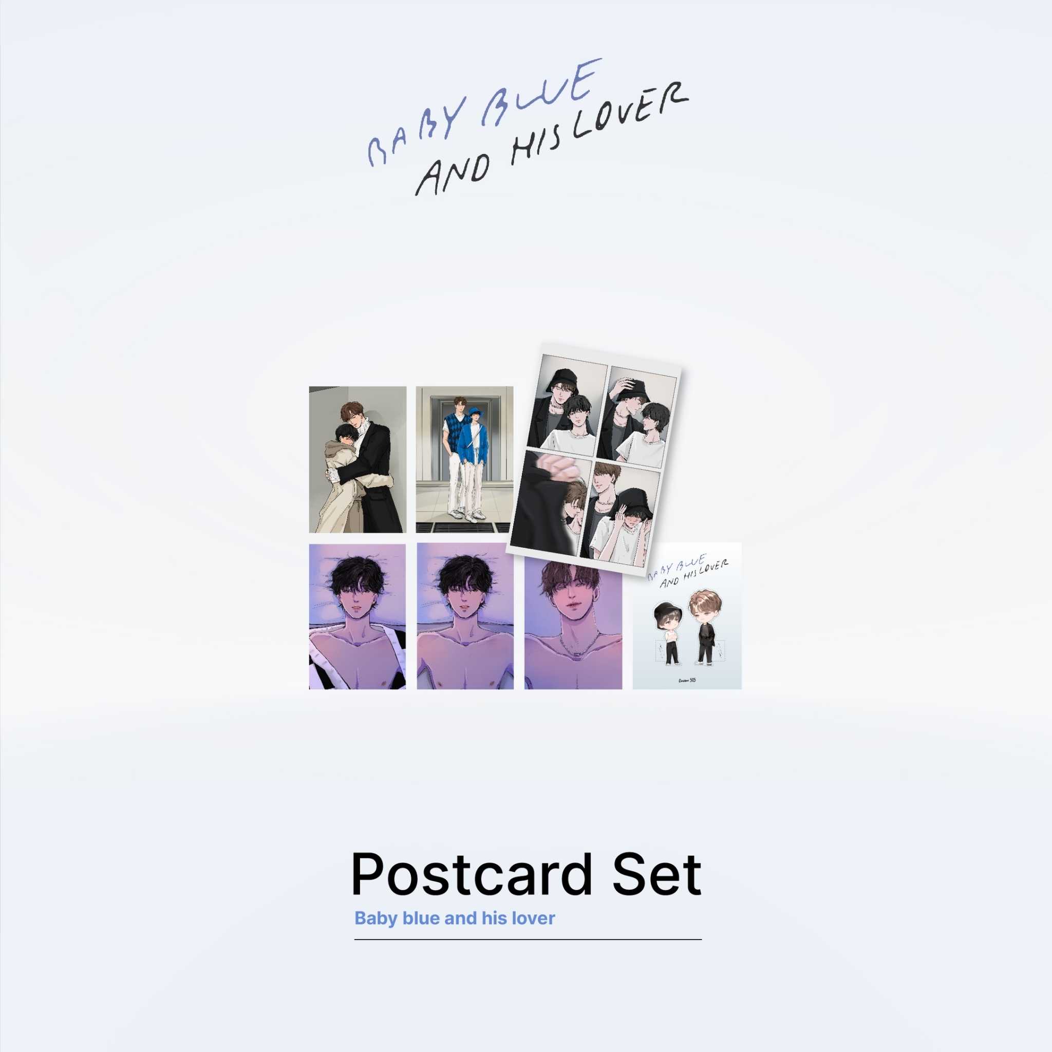 [Baby Blue and His Lover] Postcard Set