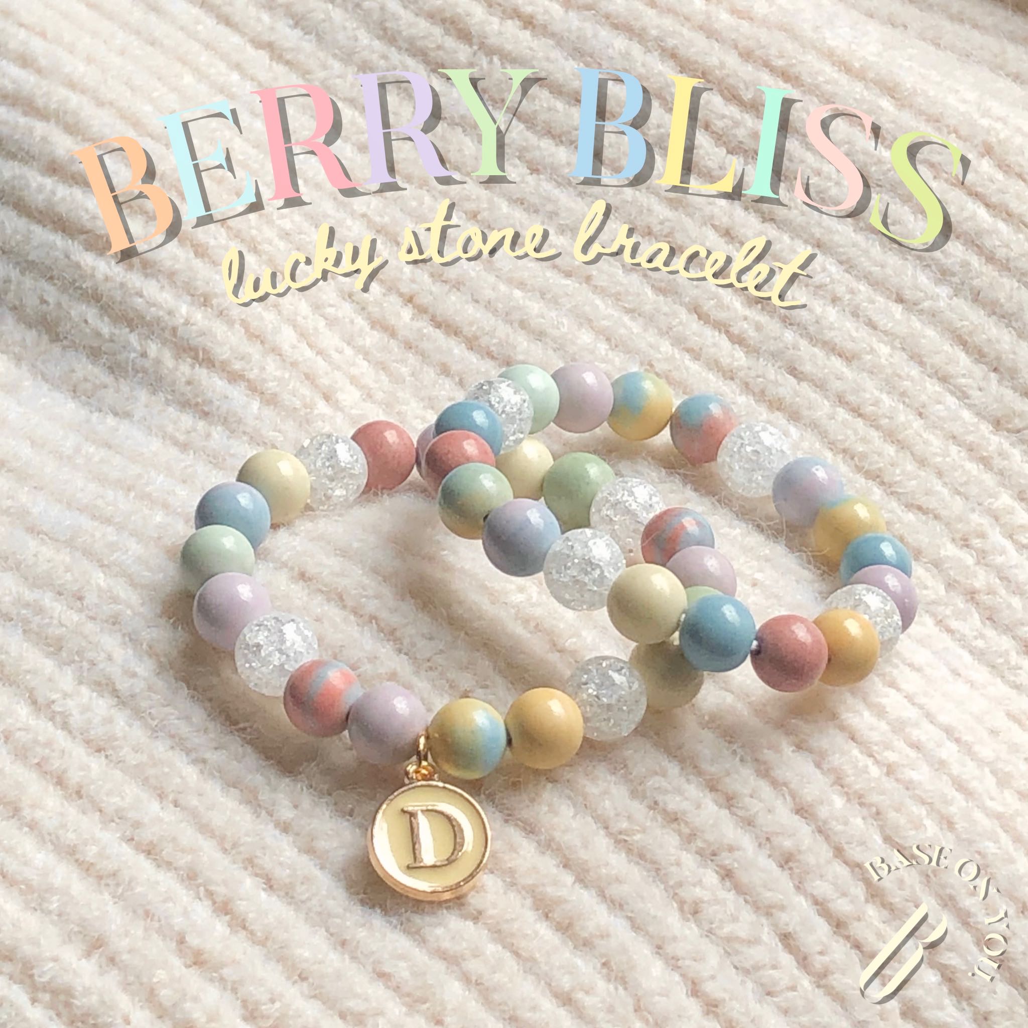 BERRY BLISS (Lucky stone bracelet) - BASE ON YOU