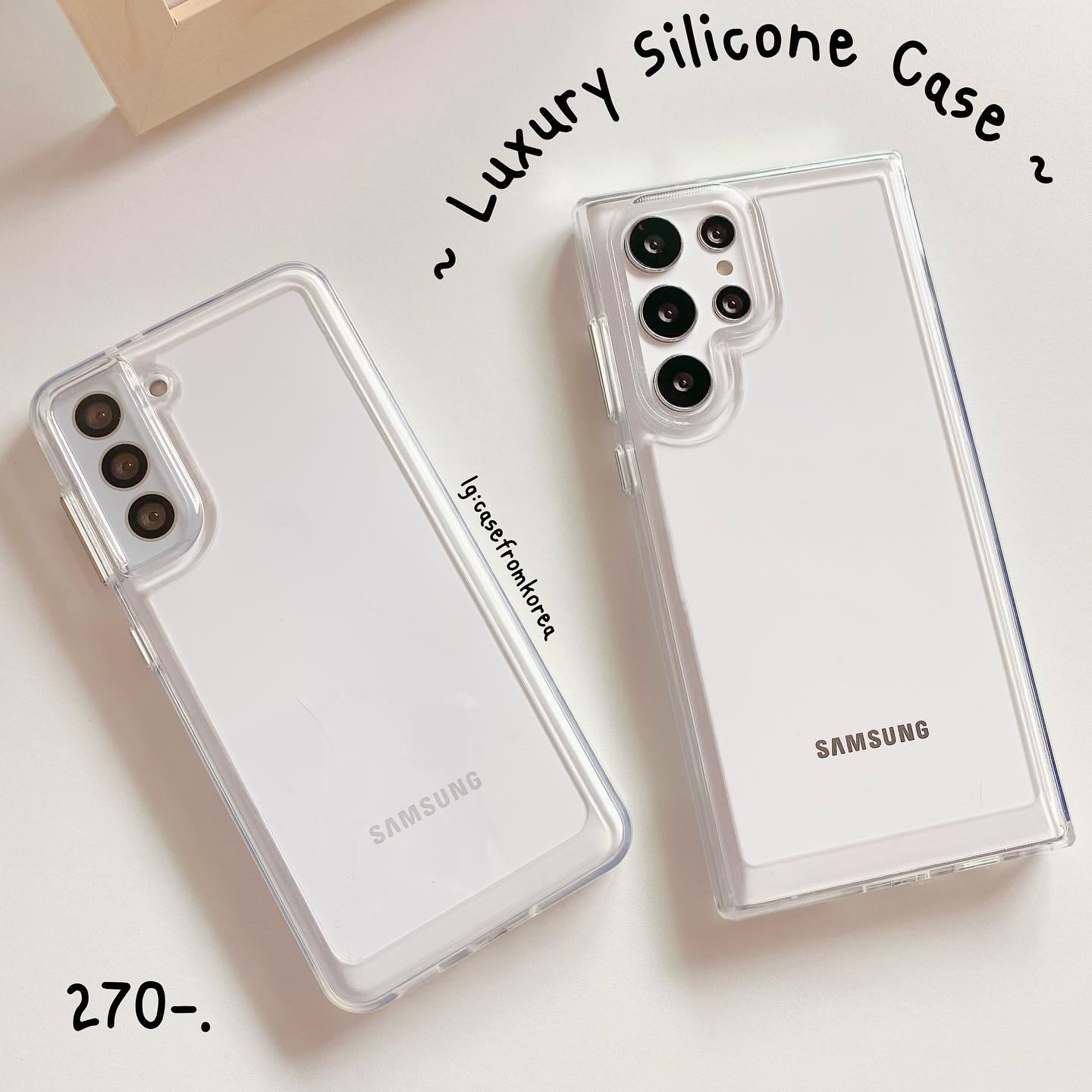 เคสซัมซุง samsung s23 s22ultra s24ultra เคสLuxury silicone case✨
