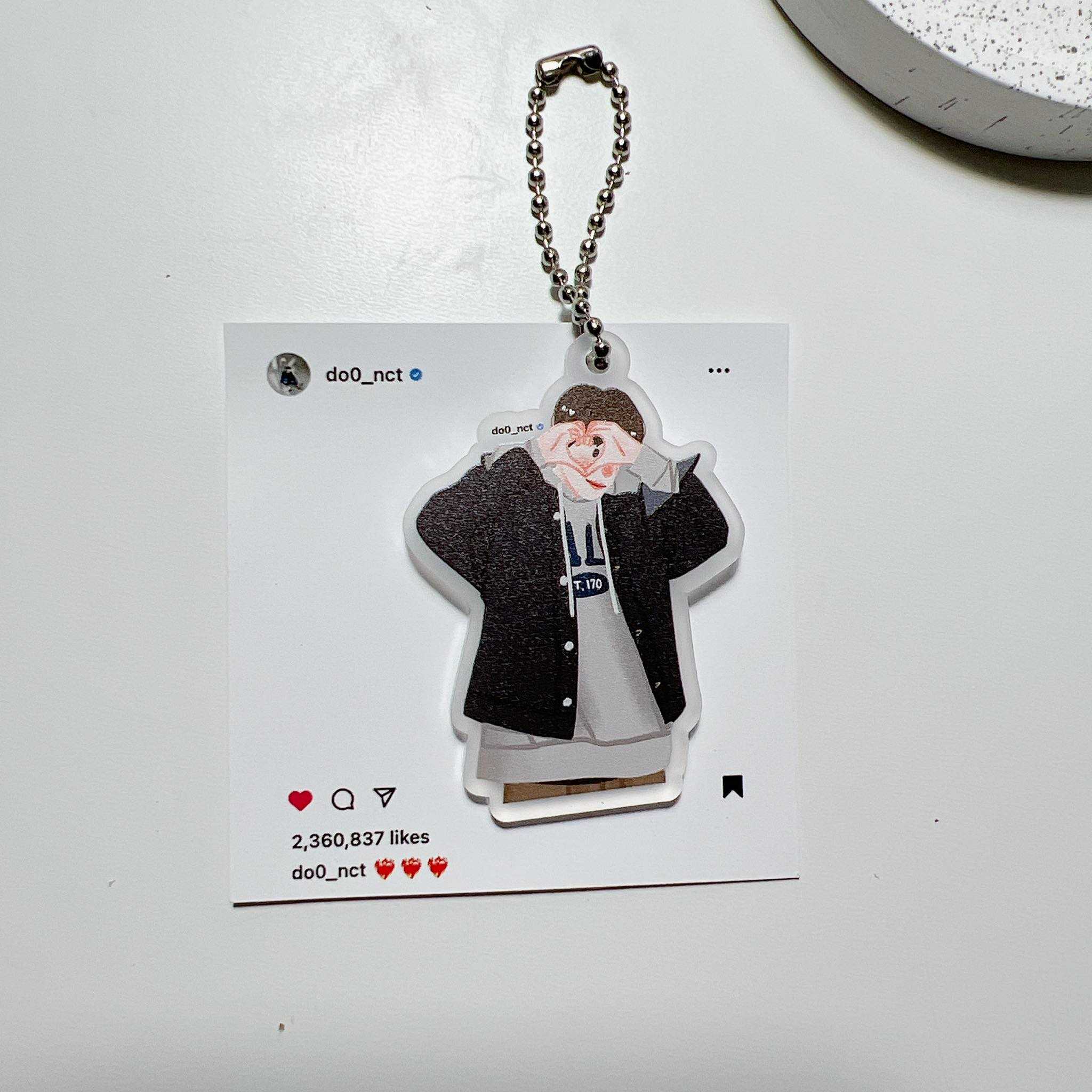Keychain @do0_nct ❤️‍🔥lovely