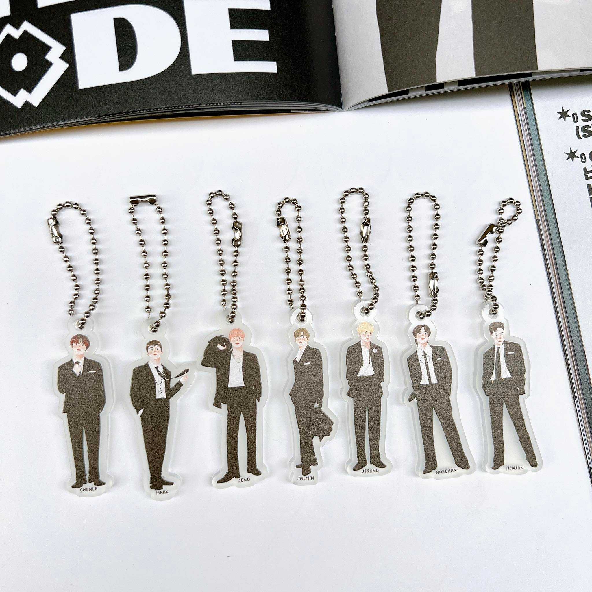 Keychain NCT Dream Glitch mode by mommyjiminn