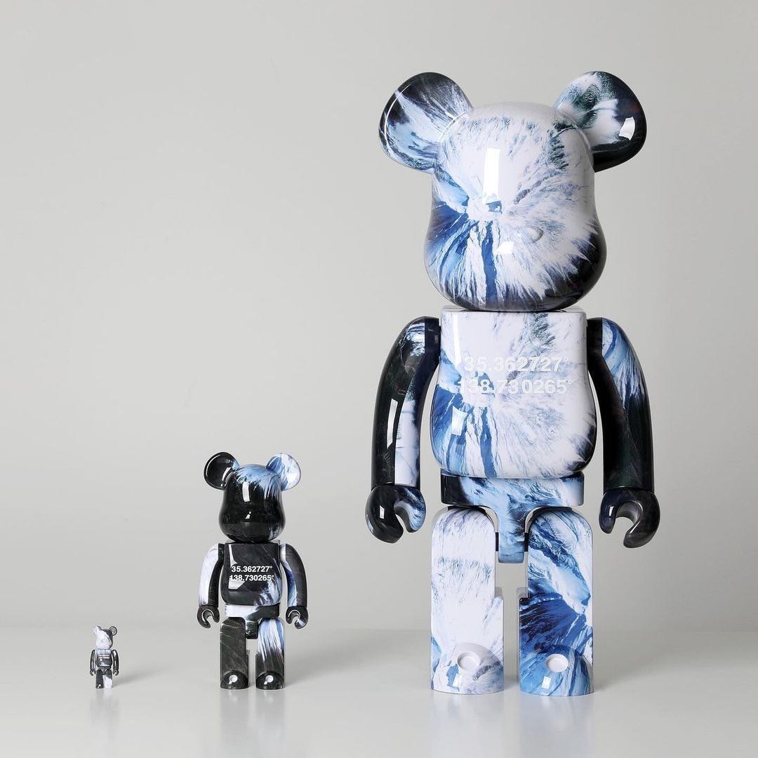 Bearbrick Benjamin Grant OVERVIEW Fuji 100%+400%,1000%