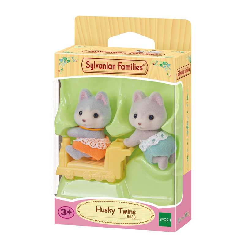 Sylvanian Families Husky Twins / ซิลวาเนียน ฝาแฝดฮัสกี้