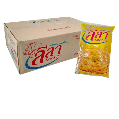 ลีลา น้ำมันปาล์ม (ถุง) 1ลิตรx12ถุง 18850959002131 (08)