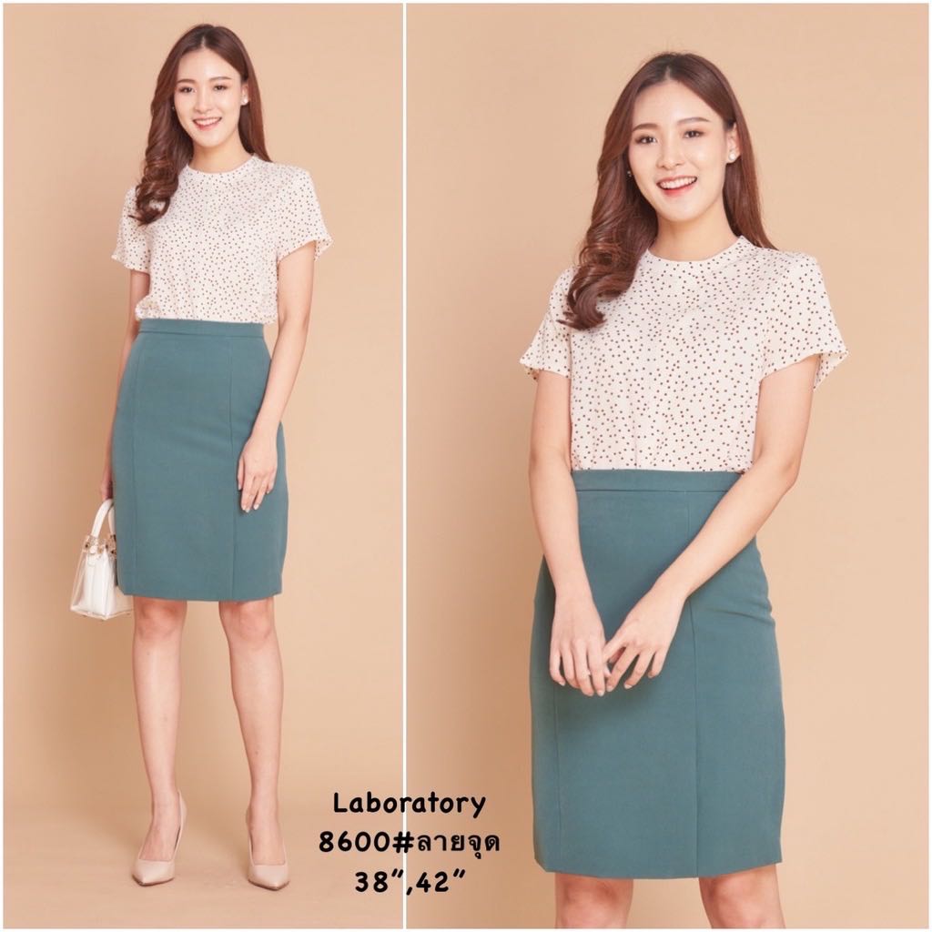 เสื้อ8600 ลายจุด