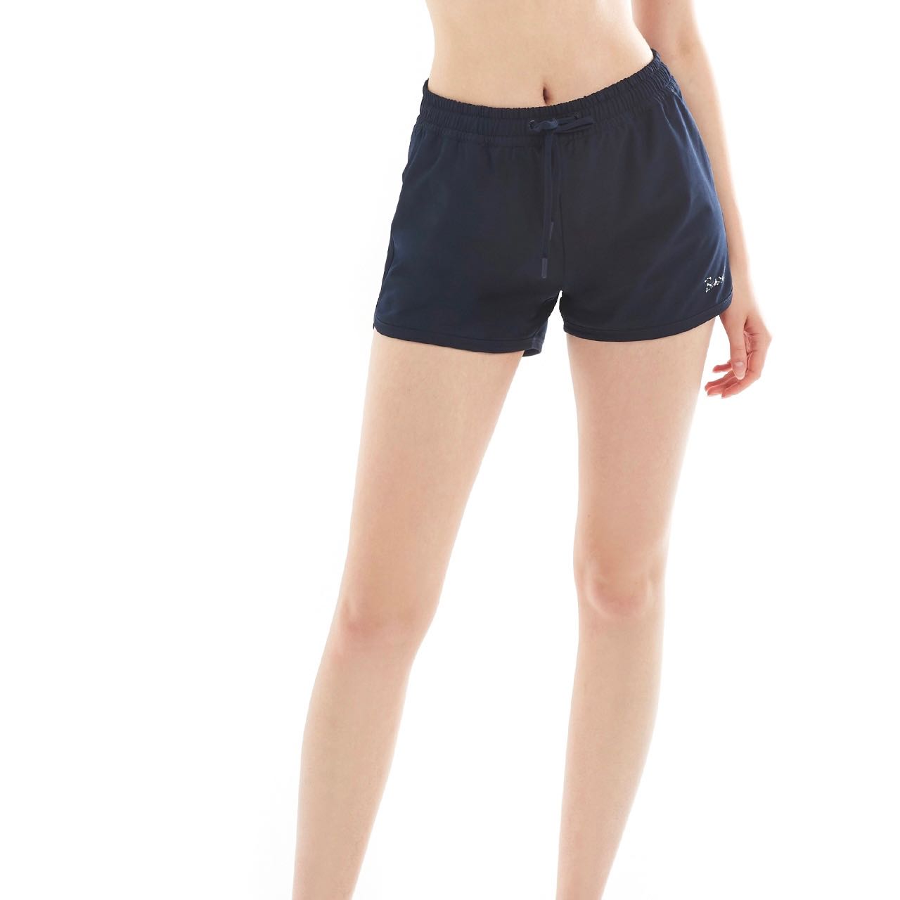 Women Merry Solid Boardshorts NAVY