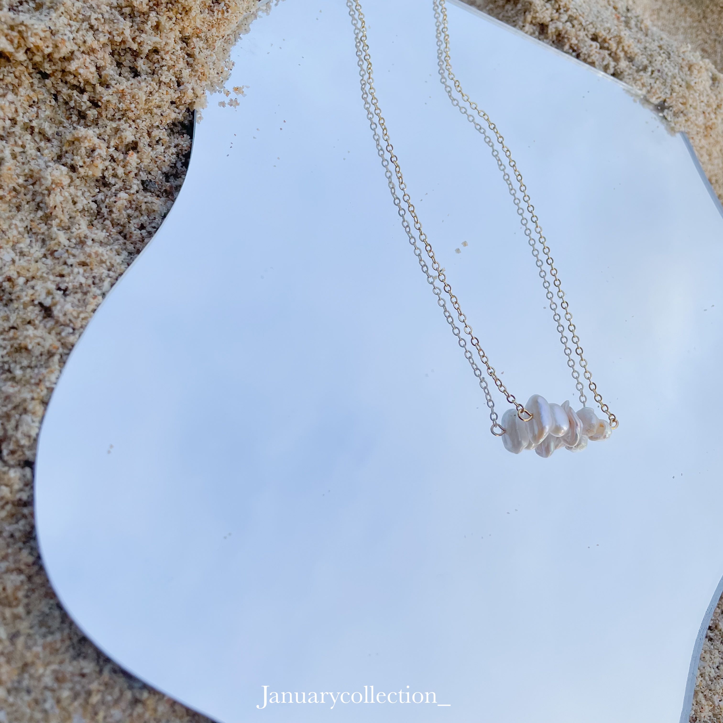 need sea pearl - ชุบทองคำขาว