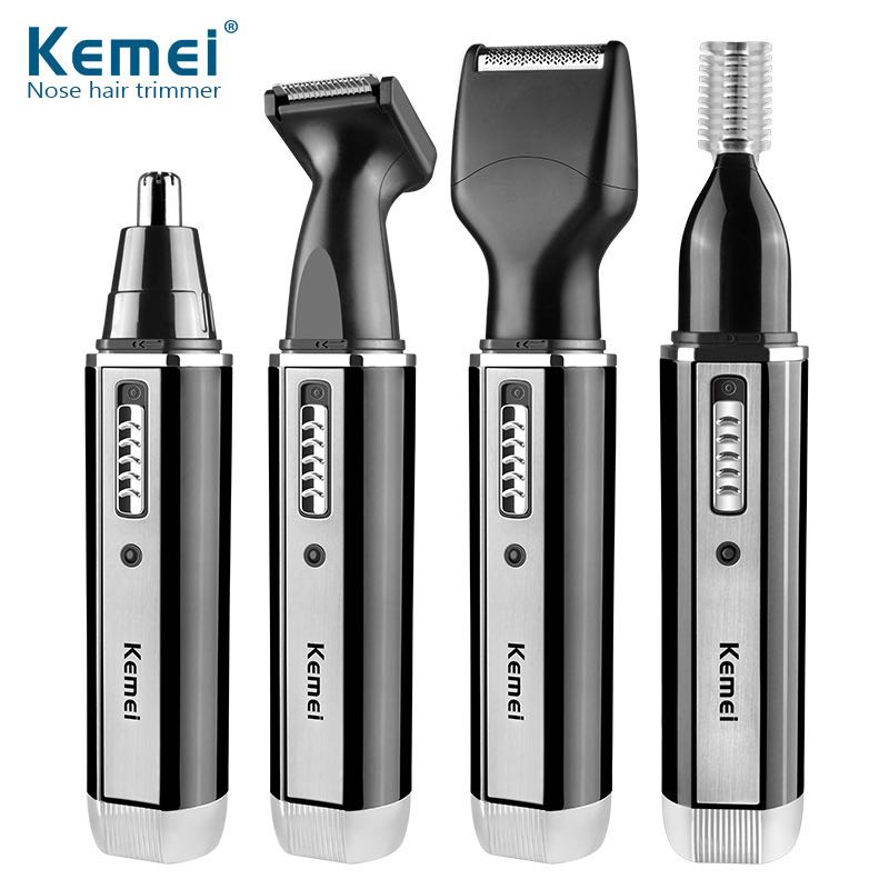 KEMEI ปัตตาเลี่ยนโกนหนวด โกนเครา ตกแต่งขนจมูก โกนจอน โกนขนหู