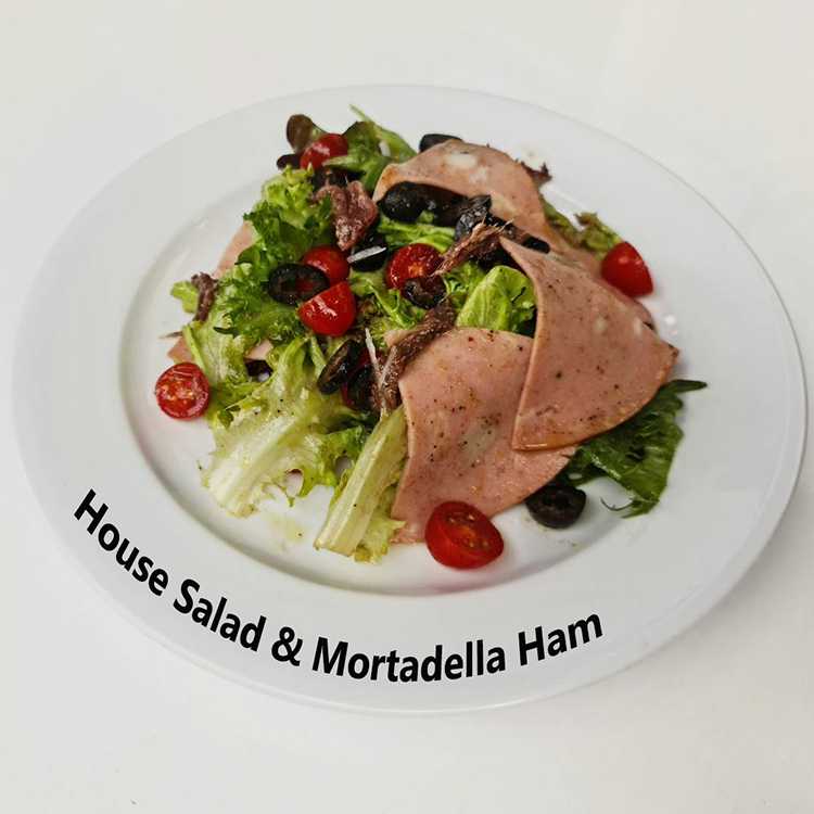 House Salad Anchovie & Mortadella Ham