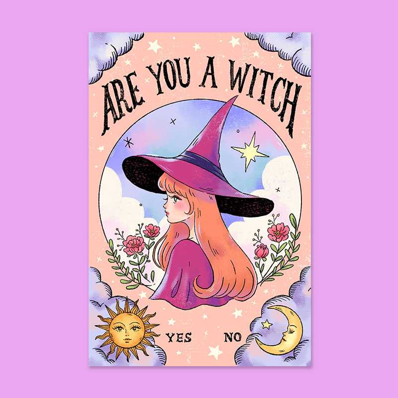Original Postcard (Witch)